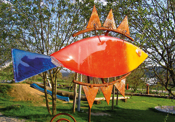 Glaskunst im Zellertal in Bayern